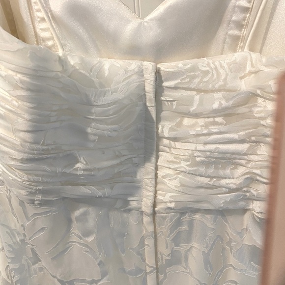 Wedding Gown, 14W David’s Bridal, Ivory - Picture 4 of 6